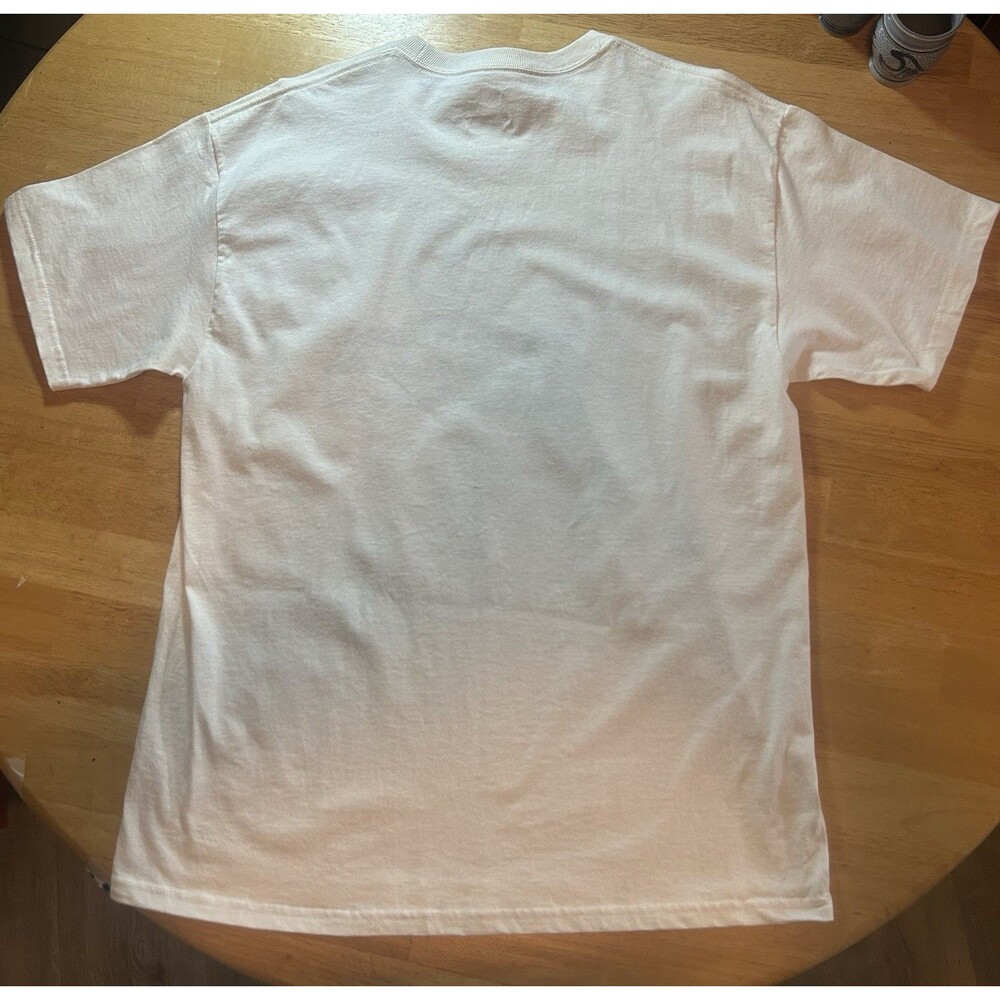 Hanes Sz L Funny Parking Meter Graphic T Shirt White 100% Cotton Humor T-shirt - Picture 9 of 9